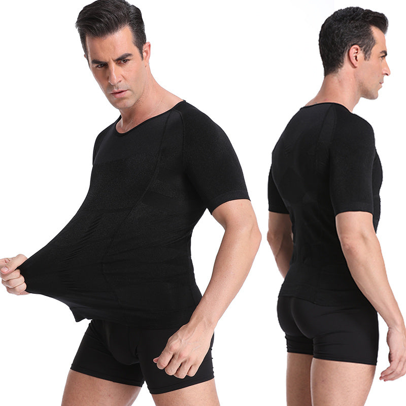 Men's Vest Shapewear Men Body Toning T-Shirt