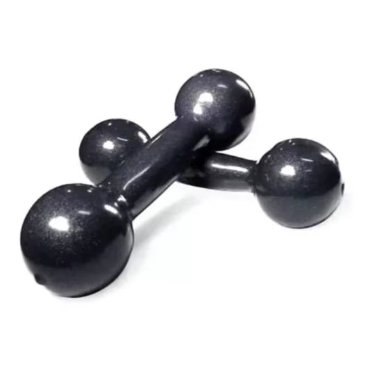 Gym Weights 2 Kg Rubberized Dumbbells, Discs and Washers Dumbbells