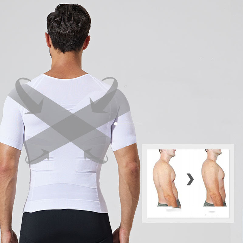 Men's Vest Shapewear Men Body Toning T-Shirt